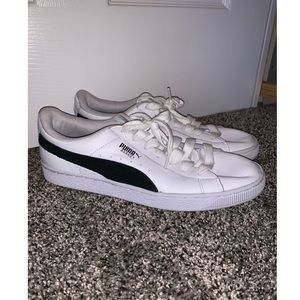 Puma Basket shoes (white)